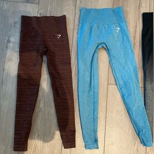 4 x Gymshark Leggings